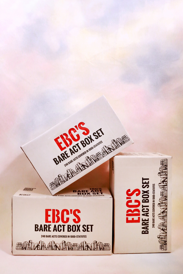 Bare Acts Box Set Containing 248 Important Bare Acts and Rules